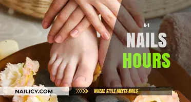 A-1 Nails Operating Hours: Schedule Your Perfect Manicure Today!