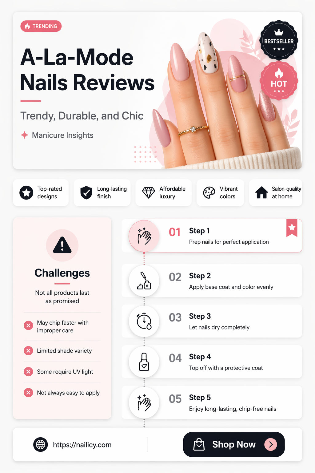 a-la-mode nails reviews