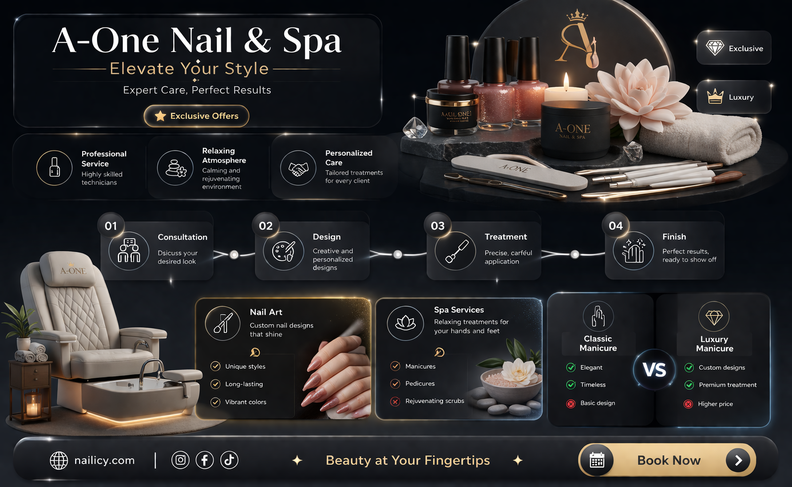 a-one nail &