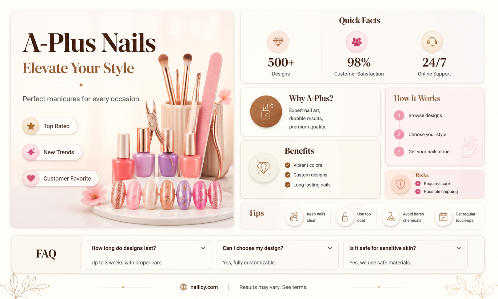 a-plus nails &