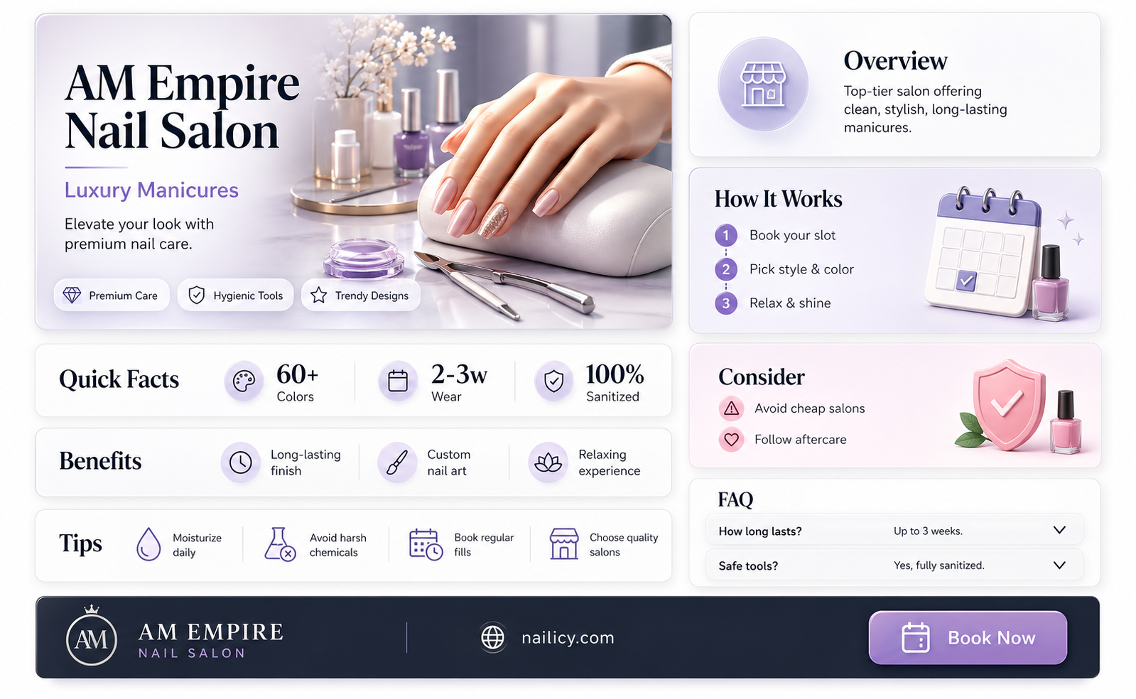 am empire nail salon
