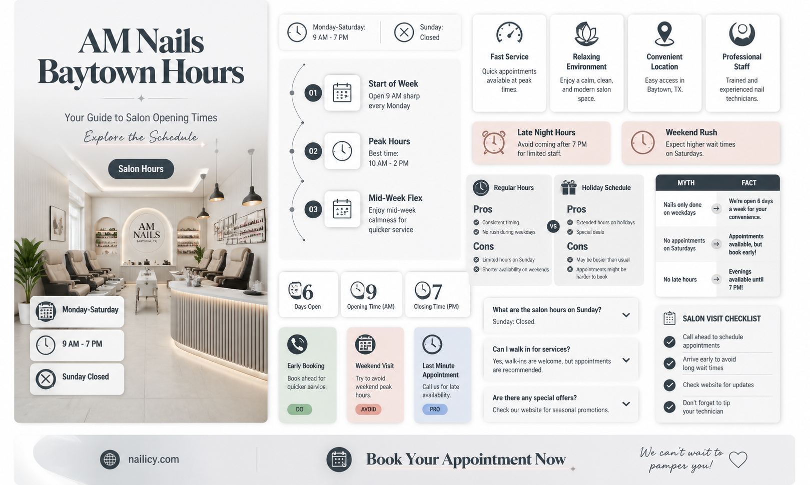 am nails baytown hours