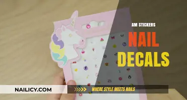 Elevate Your Nail Art with Trendy AM Stickers Nail Decals