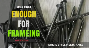 Are 3/4-Inch Nails Sufficient for Framing Projects? Expert Insights