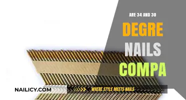 Comparing 34 vs 30 Degree Framing Nails: Which One is Better?