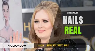 Are Adele's Nails Real? Unveiling the Truth Behind Her Manicure