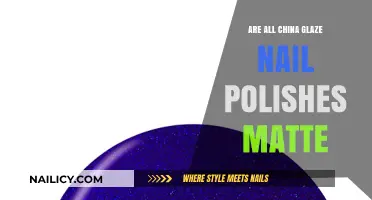 Are All China Glaze Nail Polishes Matte? A Complete Guide