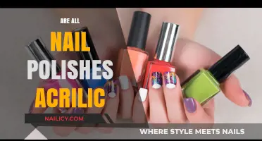 Are All Nail Polishes Acrylic? Unraveling the Truth Behind the Gloss