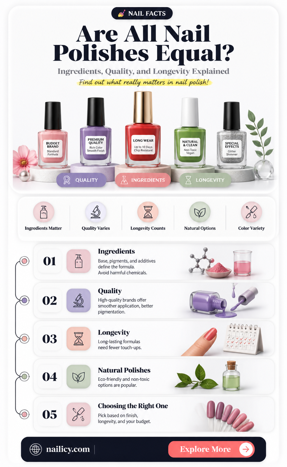 are all nail polishes the same