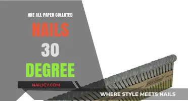 Understanding 30-Degree Paper Collated Nails: Are They the Only Option?