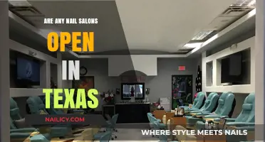 Texas Nail Salons: Are Any Open Near You?