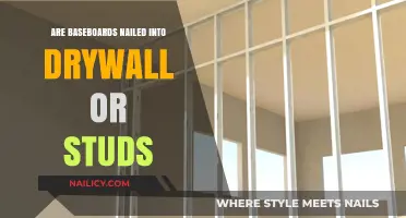 Baseboard Installation: Nailing into Drywall or Studs – What’s Best?