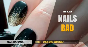Are Black Nails Bad? Debunking Myths and Embracing Bold Nail Trends