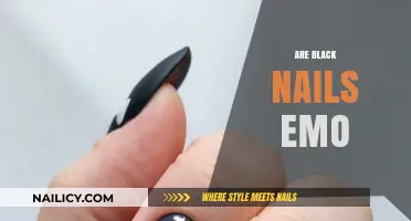 Are Black Nails Emo? Decoding the Dark Manicure Trend