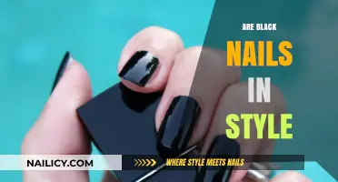 Are Black Nails Still Trendy? A 2023 Style Guide