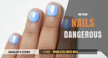Are Blue Nails Dangerous? Uncovering the Truth Behind Colored Manicures