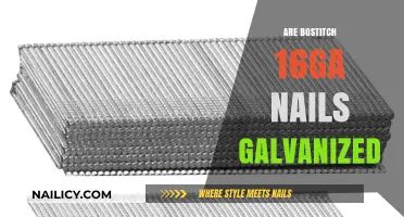 Are Bostitch 16GA Nails Galvanized? A Comprehensive Guide