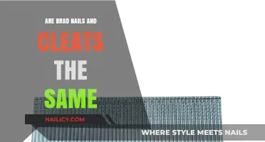 Brad Nails vs. Cleats: Understanding the Key Differences and Uses
