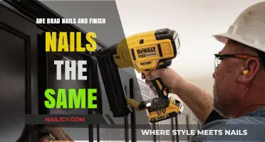 Brad Nails vs. Finish Nails: Understanding the Key Differences