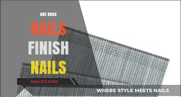 Brad Nails vs. Finish Nails: Understanding the Key Differences