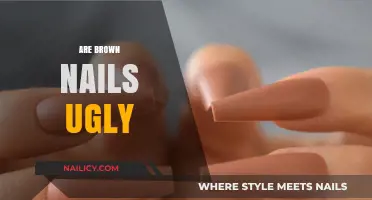 Are Brown Nails Ugly? Debunking Myths and Embracing Natural Beauty