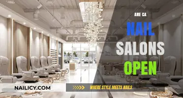 Are CA Nail Salons Open? Latest Updates and Guidelines