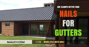Clamps vs. Nails: Which is Superior for Gutter Installation?