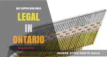 Are Clipped Head Nails Legal in Ontario? A Comprehensive Guide
