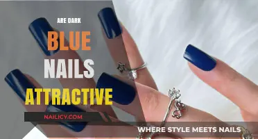 Dark Blue Nails: A Trendy and Attractive Choice for All?