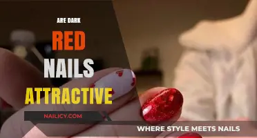 Dark Red Nails: A Timeless, Bold, and Attractive Style Statement?