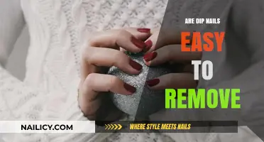 Dip Nails: Easy or Challenging to Remove?