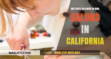 Can Dogs Accompany You to California Nail Salons? Rules Explained