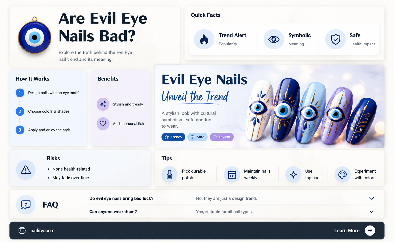 are evil eye nails bad