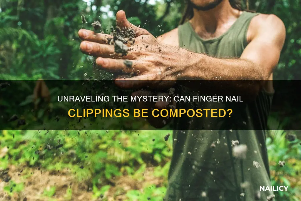 are finger nail clippings compostable