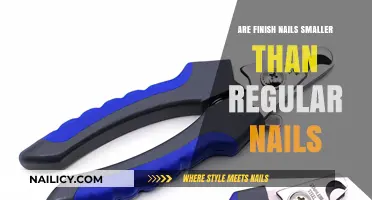 Finish Nails vs. Regular Nails: Size Differences Explained
