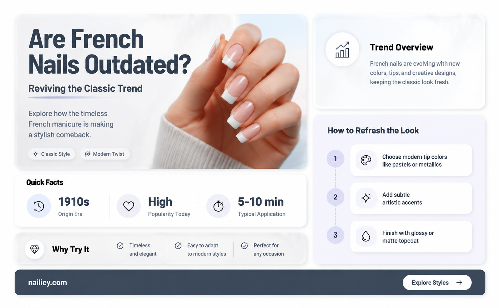 are french nails passe
