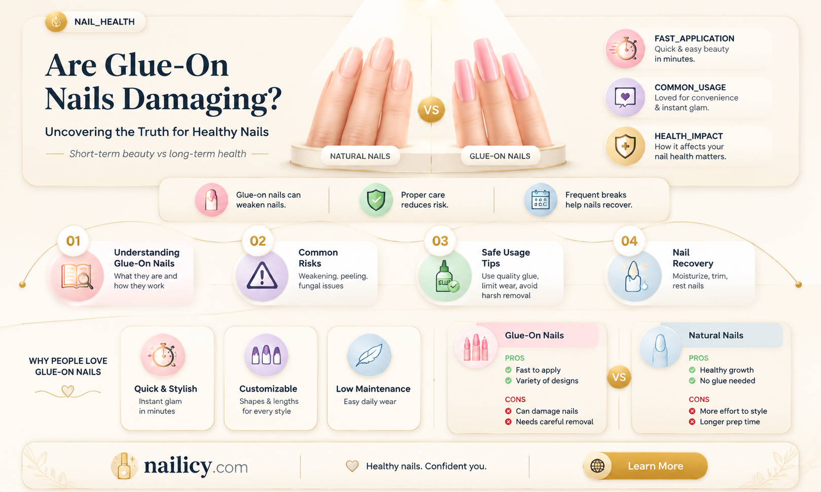 are glue nails bad for your nails