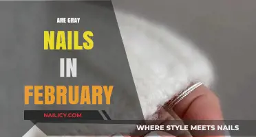 Are Gray Nails the Perfect February Trend? A Stylish Debate