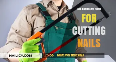 Hacksaws: Effective Nail-Cutting Tools?