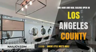 Are LA County Hair & Nail Salons Open? Latest Updates