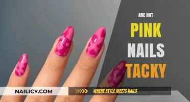Are Hot Pink Nails Tacky or a Bold Fashion Statement?