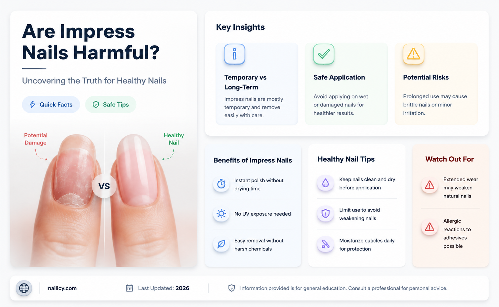 are impress nails bad for your nails