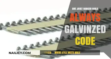 Are Joist Hanger Nails Always Galvanized? Building Code Insights