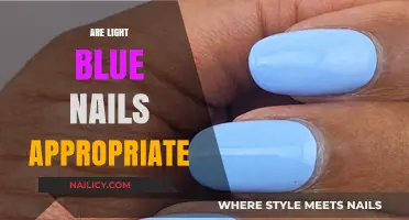 Light Blue Nails: Trendy, Professional, or Just Plain Fun?