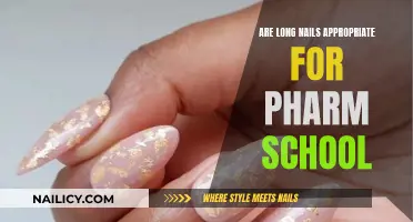 Long Nails in Pharmacy School: A Recipe for Disaster?
