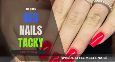The Red-Nail Dilemma: Tacky or Timeless?