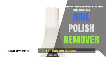 Ingredients in Nail Polish Remover: What's the Law?