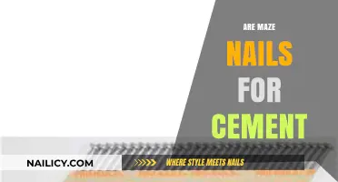 Maze Nails for Cement: Are They the Right Choice for Your Project?