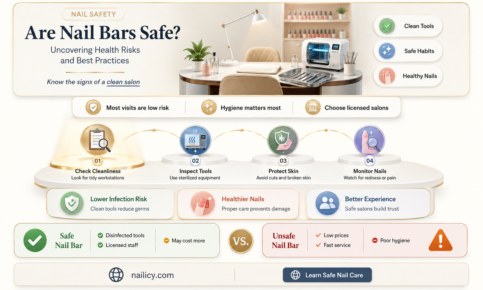 are nail bars safe