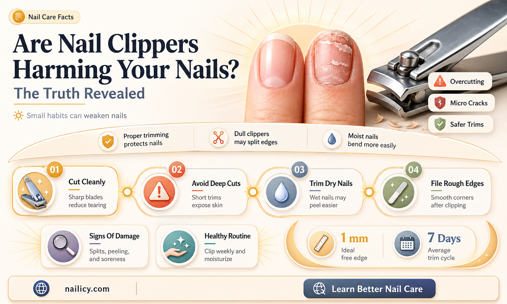are nail clippers bad for your nails